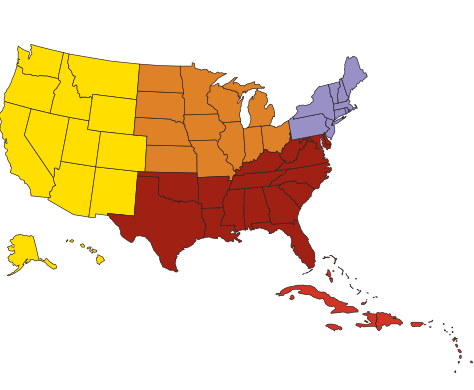 Incidents per Square Mile